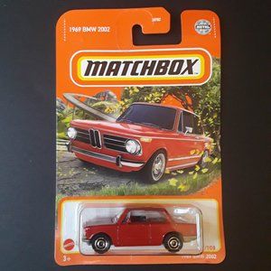 MATCHBOX CARS - 1969 RED BMW 2002 - #87 OF 100 - 2022 EDITION